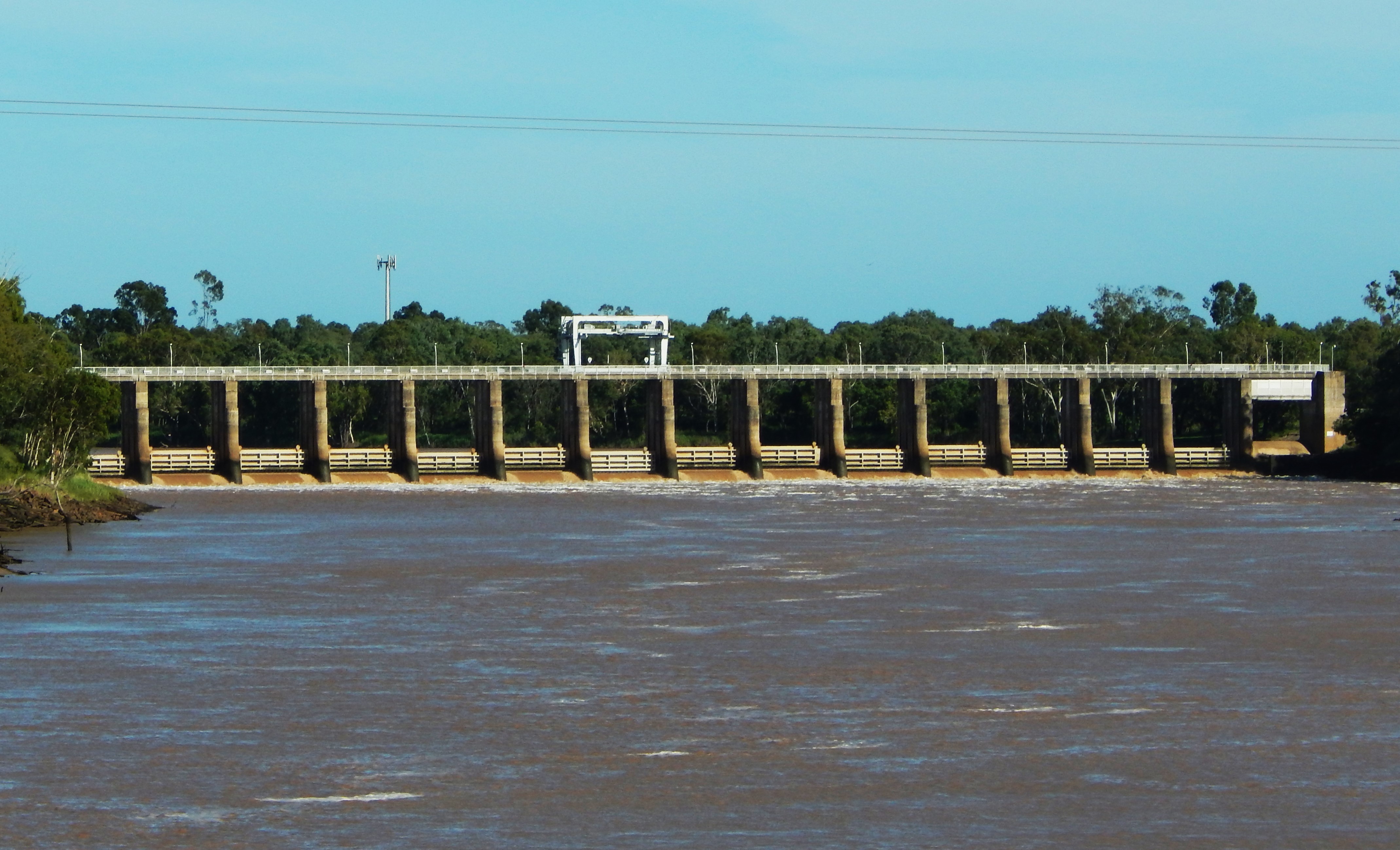 Fitzroy Barrage Water Level